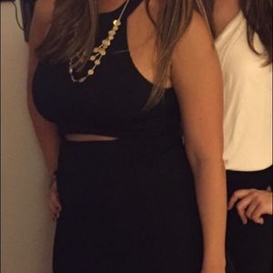 Guess black cocktail dress